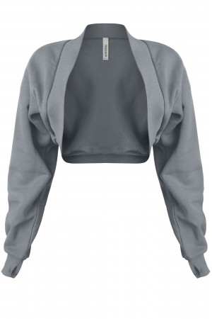 LONG SLEEVE THUMBHOLE CUFF SLEEVE BOLERO JOGGER SHRUG