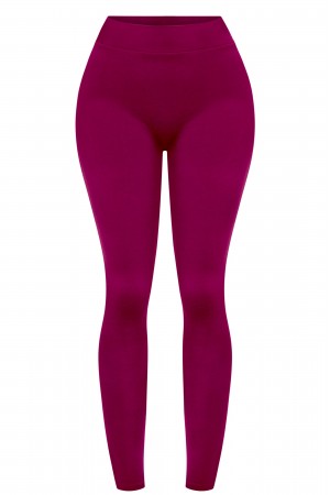 HIGH WAISTED BASIC LONG PANT LEGGINGS