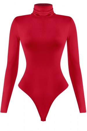 LONG SLEEVE TURTLENECK BODYSUIT